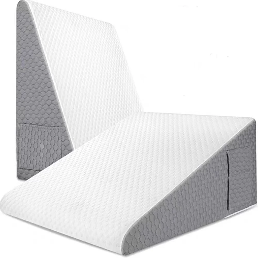 Removable Washable Neck Support Bed Wedge Pillow Seat Backrest Triangle for Sleeping After Surgery Feet Cushion