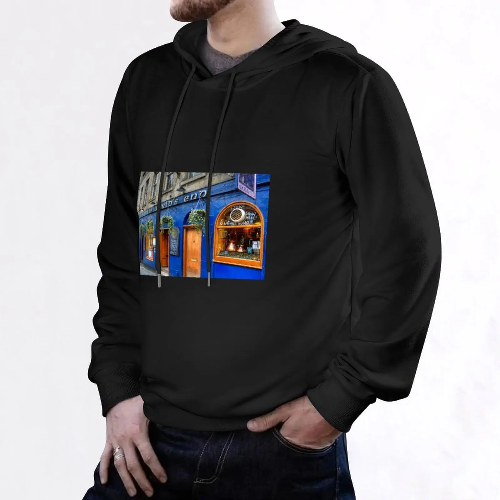 The World's End Hoodie ملابس رجالي مصممة ملابس كورية ملابس جمالية ملابس خريفية بقلنسوة ملابس الشارع