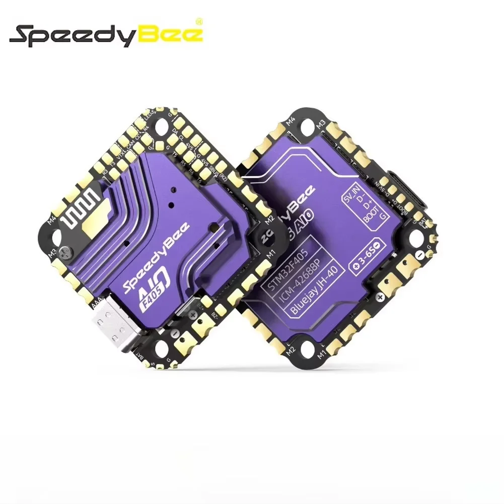 SpeedyBee F405 AIO 40A Bluejay 25.5x25.5 3-6S Flight Controller