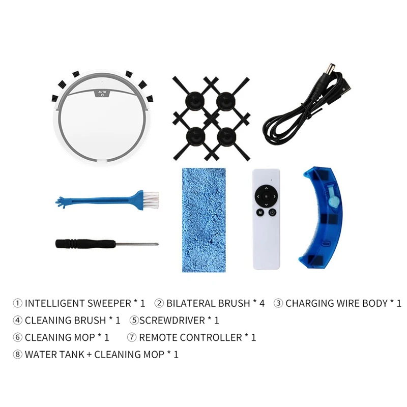 เครื่องทำความสะอาดแบบไร้สายอัจฉริยะควบคุมรีโมทแอปเครื่องดูดฝุ่นหุ่นยนต์ดูดฝุ่นทำความสะอาดพื้นแบบเปียก