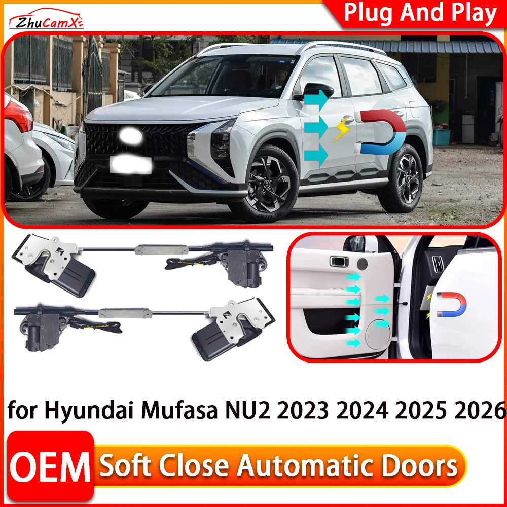 

for Hyundai Mufasa NU2 2023 2024 2025 2026 Automatic Electric Soft Close Door Closer Power Closing Door Comfort Closing System