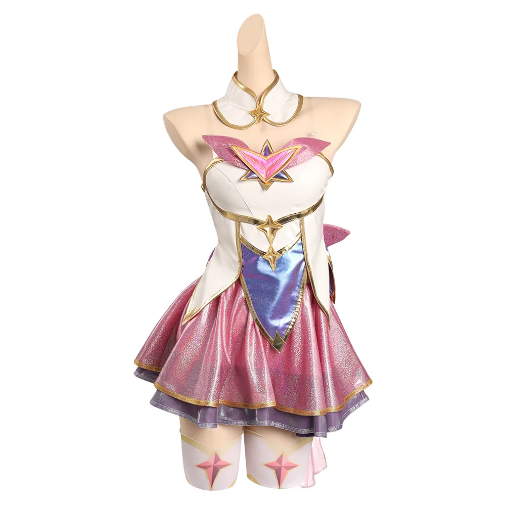 Game LOL Kaisa Cosplay Fantasia Costume Disguise for Adult Women Girls Dress Set Outfits Halloween Carnival Party Clothes