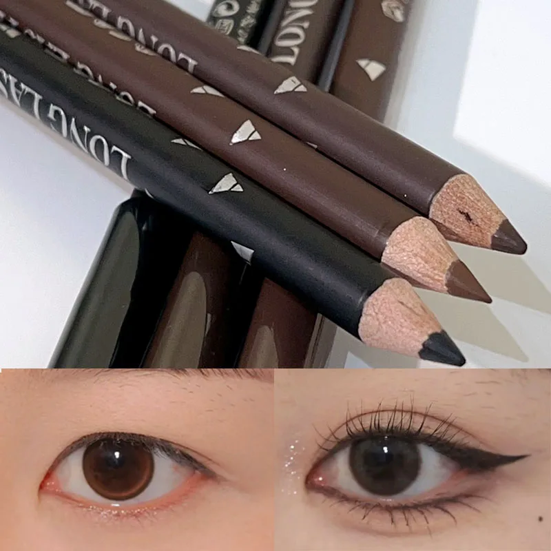 Waterproof Microblading Eyeliner Eyebrow Pencil Lasting Non Blooming Eyebrow Tattoo Eye Brow Tint Pen Enhancers Makeup Cosmetics