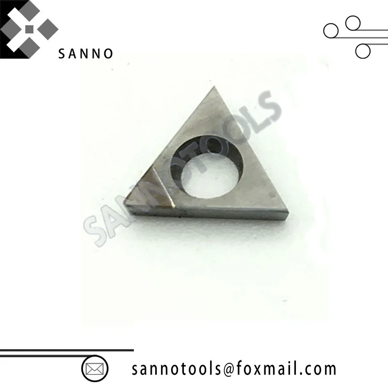 

Free shipping! Sanyinghe R0.4 TPGH16T304 CBN CNC Carbide Turning Inserts For Hardened Steel High Quality