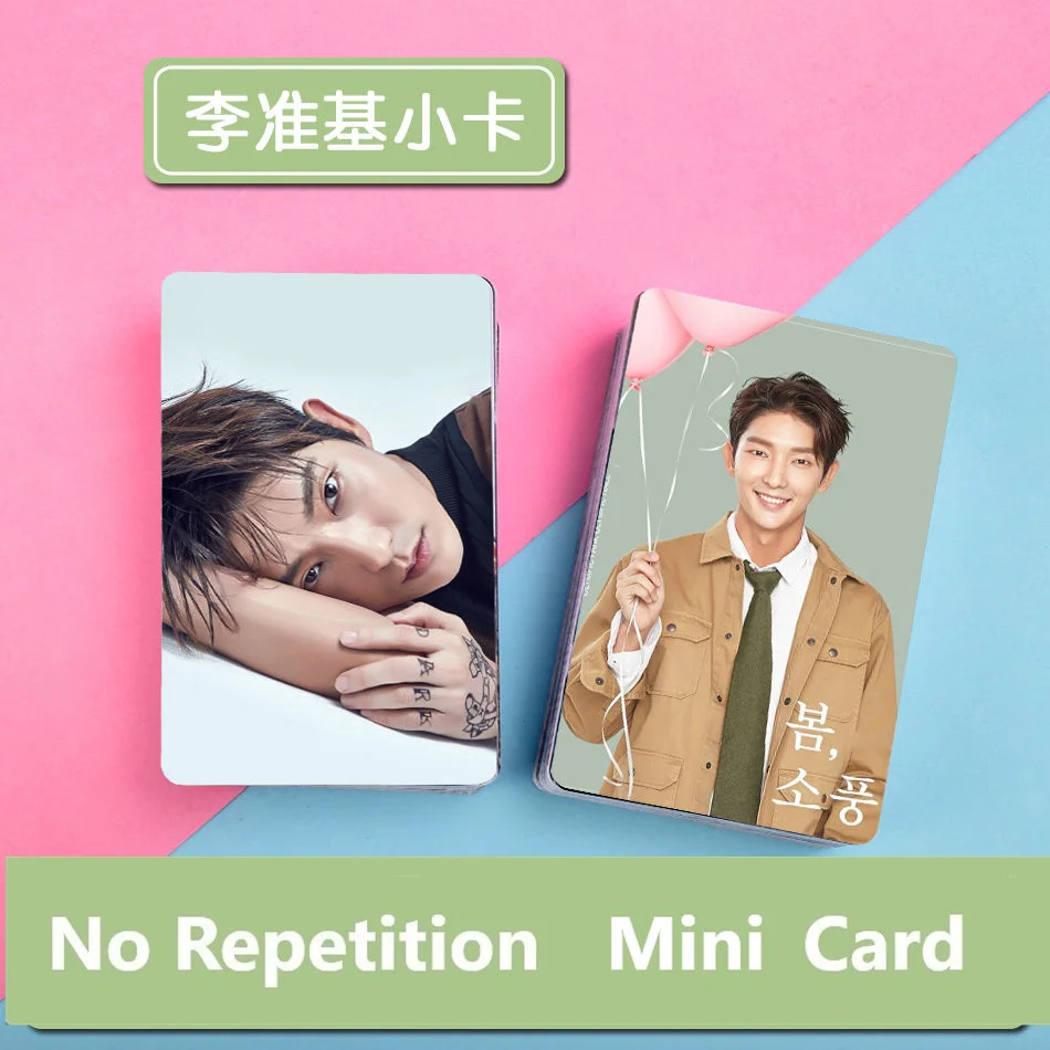 Series1 No Repetition Joon-gi Lee Jun Ki Card Wallet Lomo Card With Photo Album Fans Gift