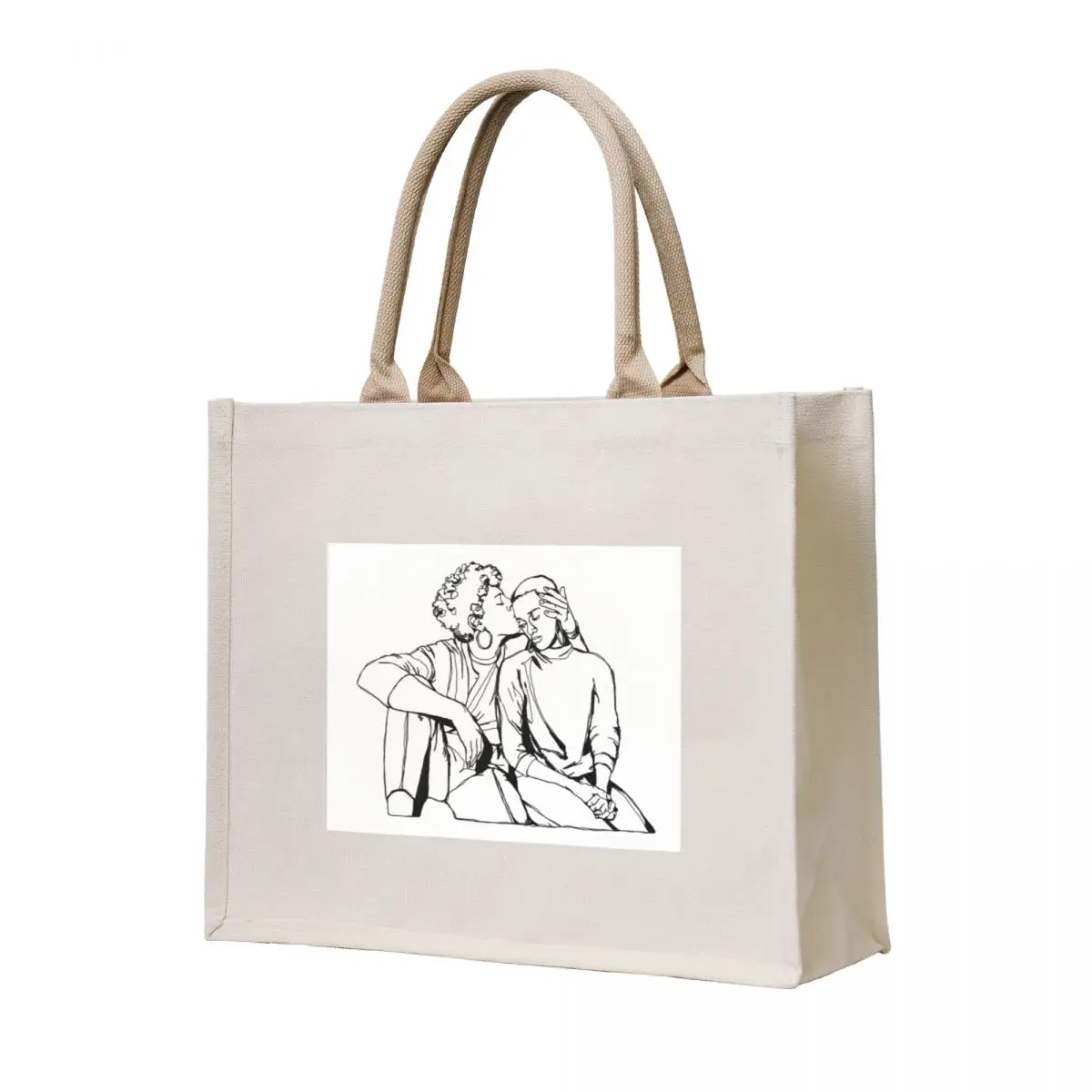 

Stephanie & Monica Tote Bag Handbags women tote bags aesthetic Canvas shoulder bag hand bag