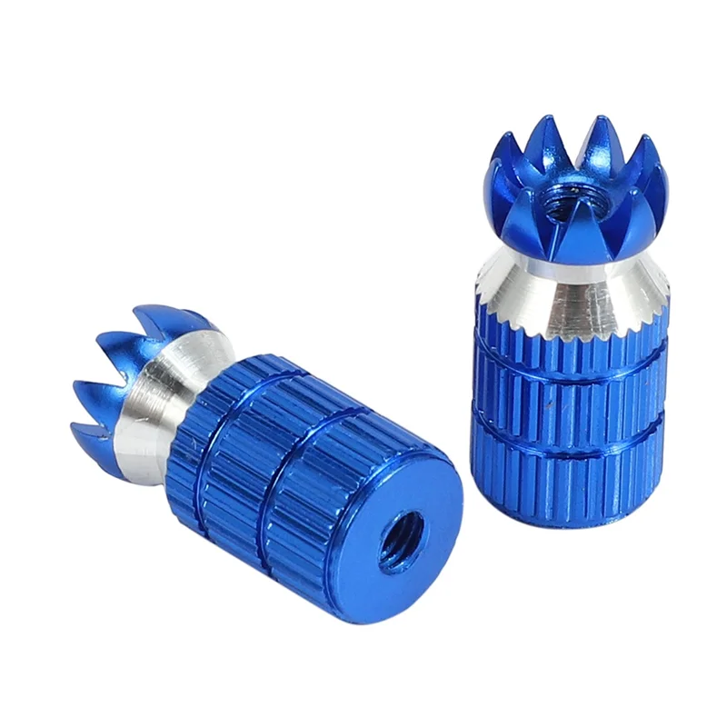 3X อะลูมิเนียม RC ตัวควบคุมสัญญาณแบบแท่ง หัวควบคุมแบบโยกนิ้วหัวแม่มือ เกลียว M3 สำหรับ TX Futaba / Frsky สีฟ้า