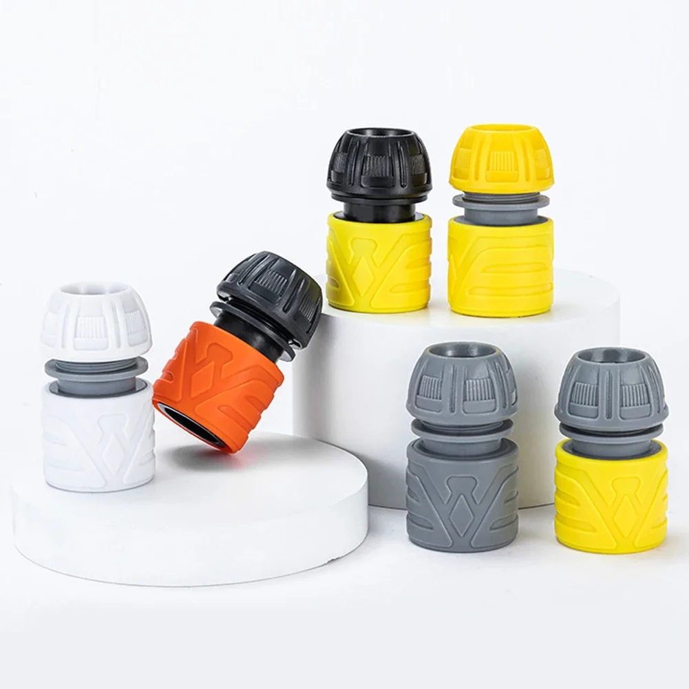 Garden Quick Hose Connector 1/2” End Double Male Hose Coupling Joint Adapter Extender Set for Hose Pipe Tube Hose Connector