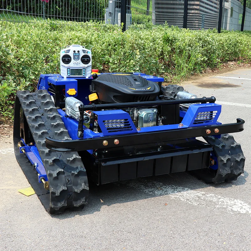 Remote Control Pintu Khusus 550Mm Mesin Pemotong Rumput Tanpa Kabel Mesin Pemotong Rumput Robot Mini Harga Mesin Pemotong Rumput