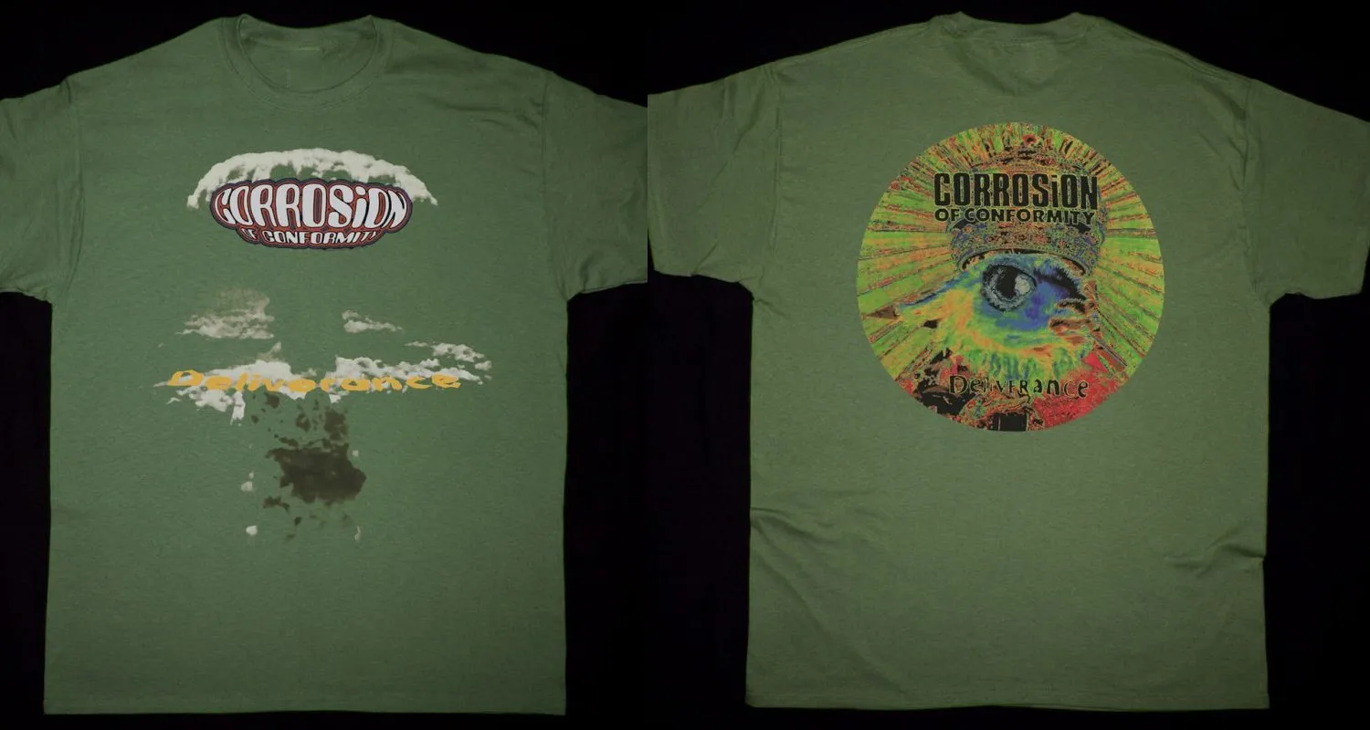 

Corrosion Of Conformity Band Deliverance T Shirt Full Size S-5XL