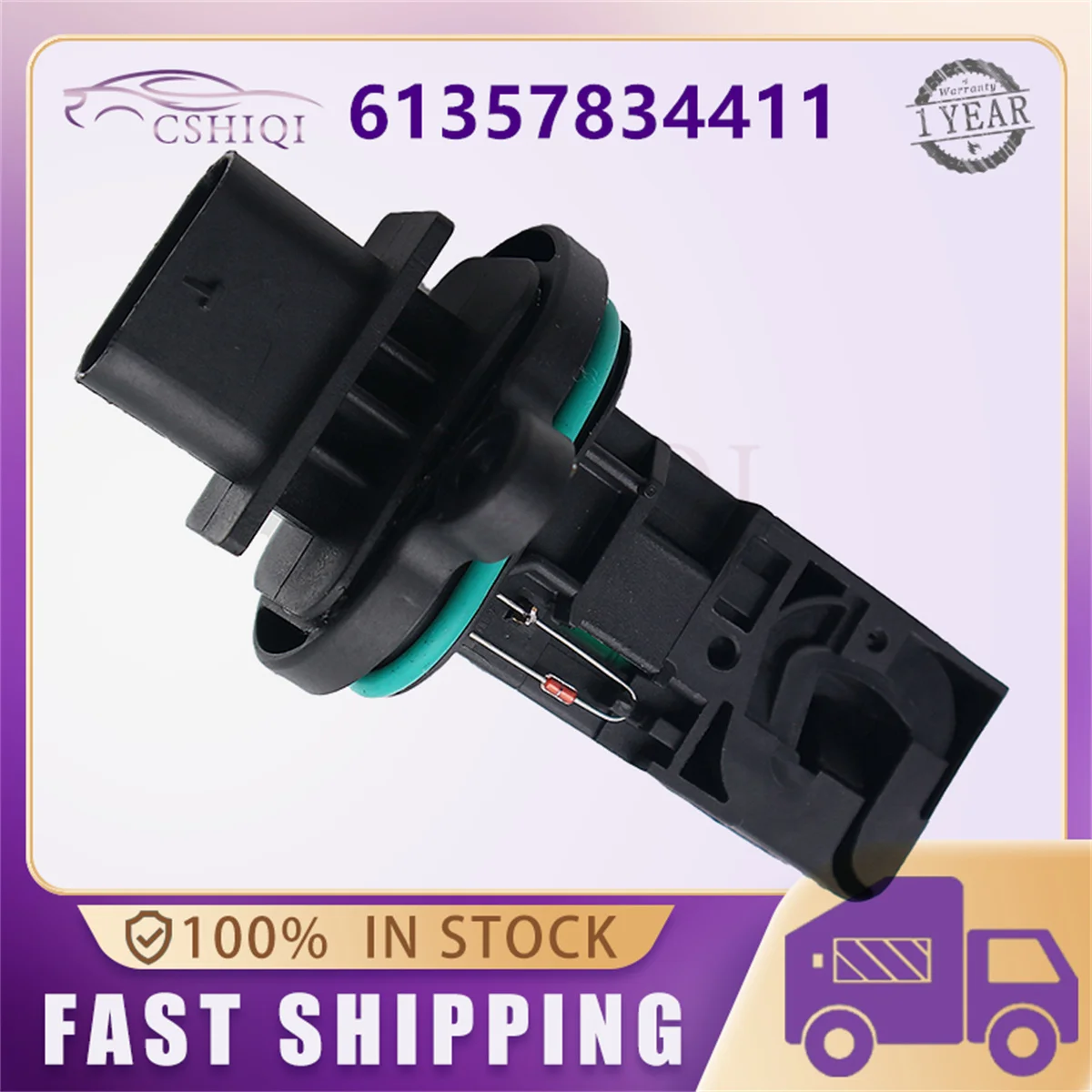 

61357834411 Mass Air Flow Meter MAF Sensor For BMW X5 X6 E70 E71 E72 550 650 750i Alpina B7 N63 B44 Car Parts