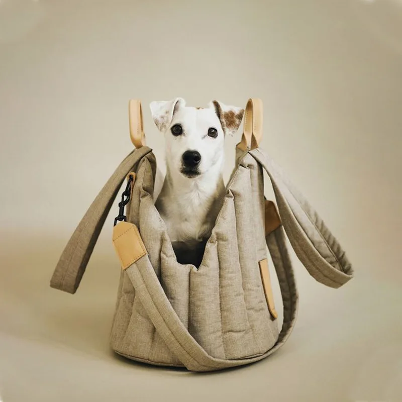 

Cotton Pet Bag Ultra Lightweight Waterproof Pet Handbag Dog Portable Outdoors Dog Bag Dog Portable Outing Dog Bags Pet Carrier