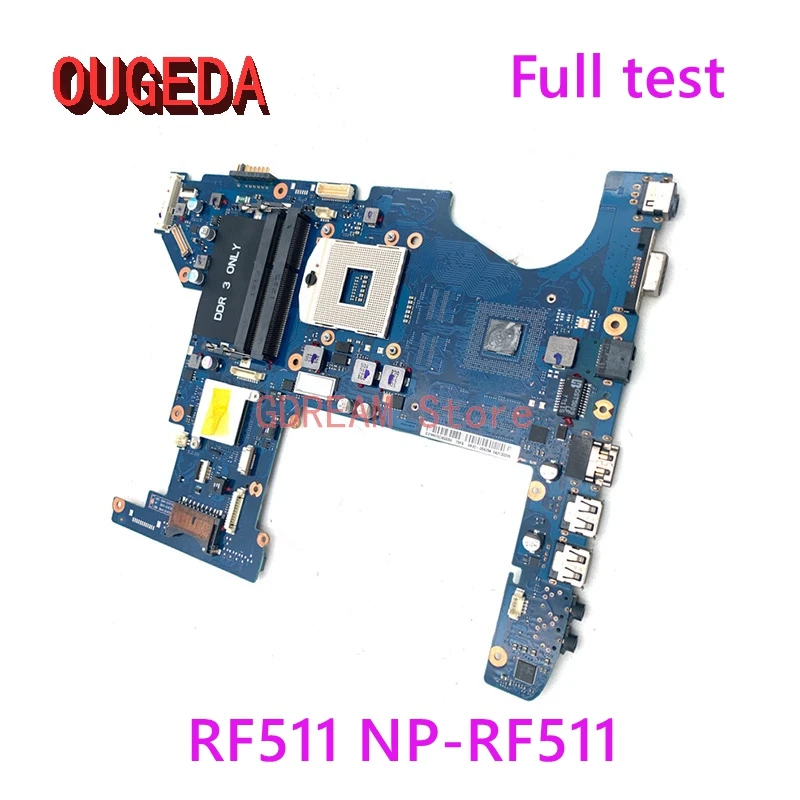 OUGEDA BA41-01471A BA41-01473A BA92-08425A BA92-08425B Laptop Motherboard For Samsung RF511 NP-RF511 HM65 DDR3 Main board