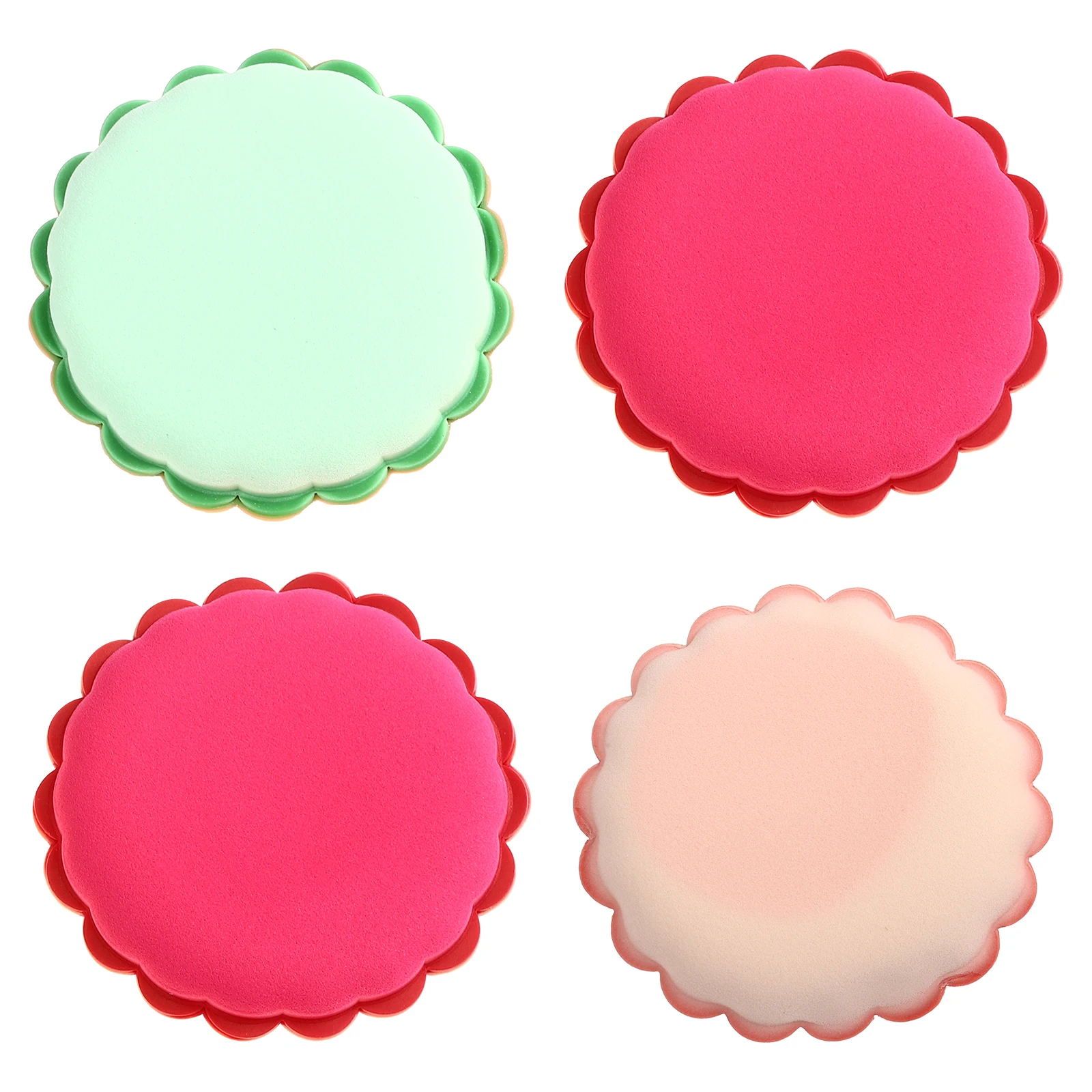 4 Pcs Puff Makeup Sponge Powder Sponges Elastic Body Hydrophilic for