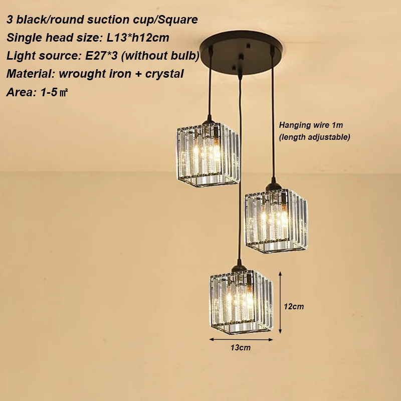 Moderne Kristallen Kroonluchter Woonkamer Plafond Kroonluchter Slaapkamer Plafondlamp Hal Veranda Kroonluchter Balkon Foyer Verlichting