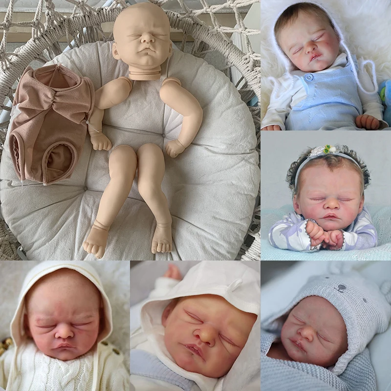 

19Inch Jonah Reborn Doll Kit Fresh Color Soft Realistc DIY Kit Reborn Doll Diy Toy Drop Shipping