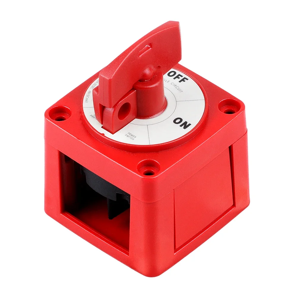 

Автомобильный аккумулятор для лодки 6004 M-Series Mini 48 В 300 А Водонепроницаемый селекторный изолятор для автофургона Одноконтурный переключатель с запирающимся ключом