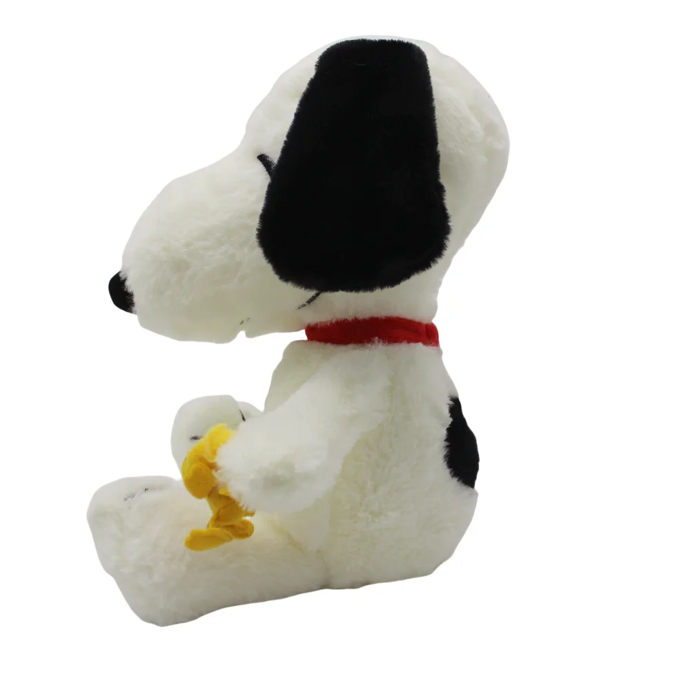 1 pieza 25CM perro Snoopy con Woodstock el lindo pájaro juguetes de peluche suaves juguetes para perros Snoopy el mejor regalo de cumpleaños regalo del Día de San Valentín