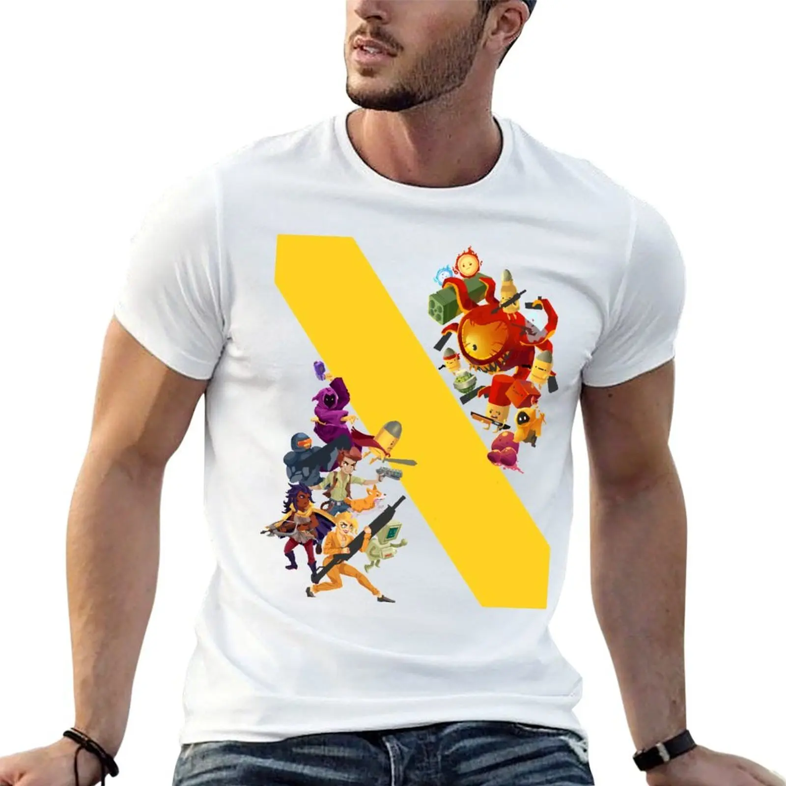 

Gungeon Fun T-Shirt cotton t shirt pack mens graphic t shirts T-Shirt