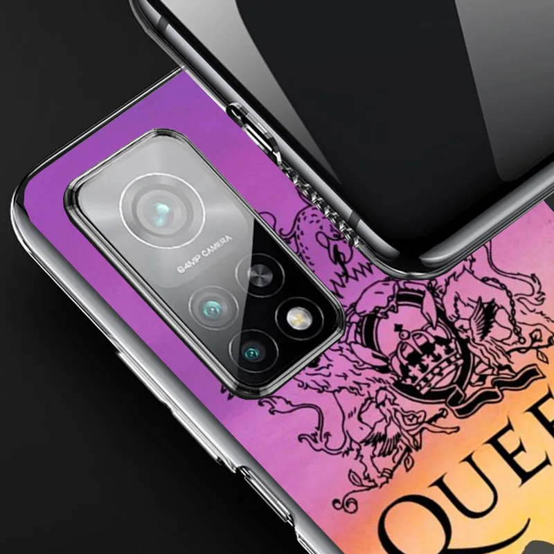 Rock Funky Freddie Mercury Queen Phone Case For Xiaomi Redmi Note 13 12S 12 11 11S 11E 10 Pro Plus 10S 11T 9 9S 8 8T 7 5G Person