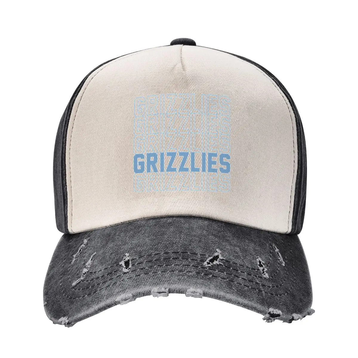 

Бейсбольная кепка Grizzlies, шляпа в стиле вестерн, винтажная кепка для рыбалки, мужские и женские шапки