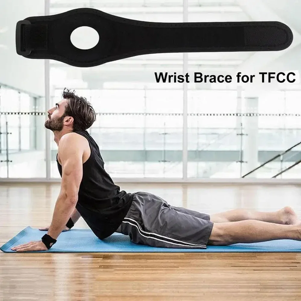 Wrist Brace for TFCC Tears,Wrist Band with Ring Pad for Ulnar Sided Wrist Pain,Support Wrist Use Injury,Fit Right & Left Hand