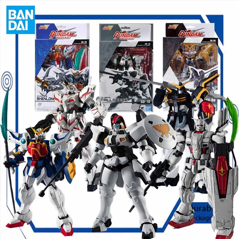 Bandai-KIT de modelo Original GUNDAM UNIVERSE GU-20 SHNLONG, modelo de figura de acción de Anime, juguetes, regalos para niño, caja de espuma coleccionable, envía