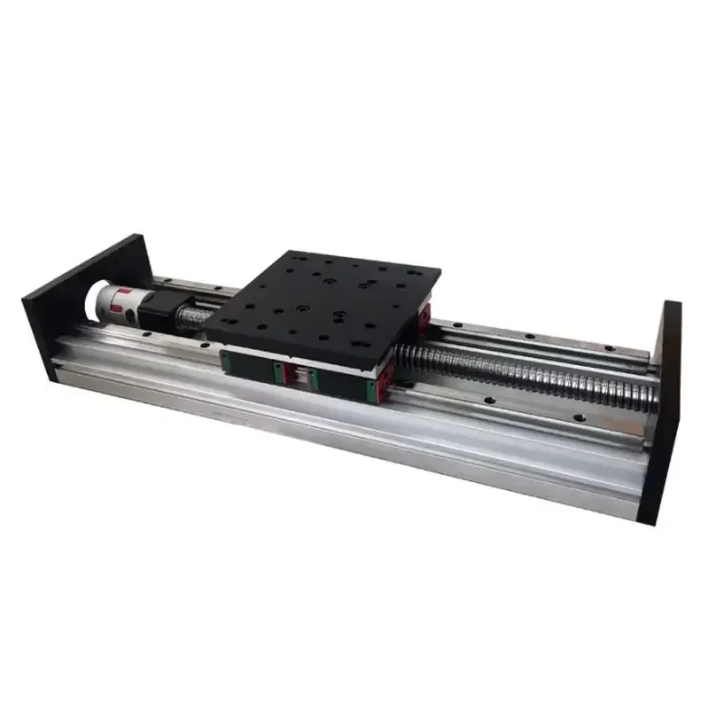 SFU1605 Ball Screw Linear Actuator Module with Stepper Motor for CNC Machine 100mm Travel GX100 Linear Motion Guide Rail