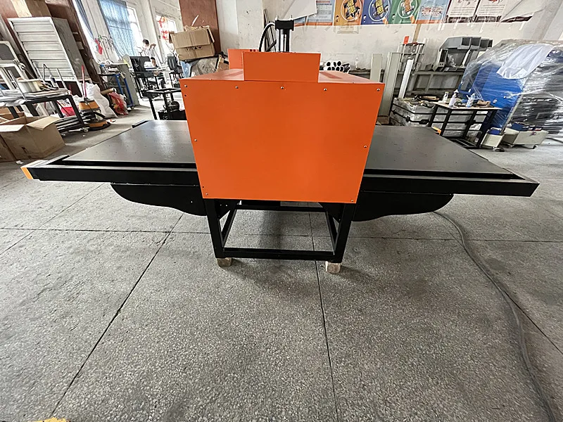 Heavy Duty Hydraulic Industrial Flat Heat Press Dust-Resistant Design 24/7 Operation for Garment Printing in Gulf Countries