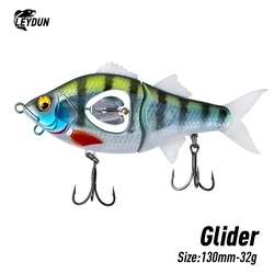 Wobblers planeadores PropDuster LEYDUN – swimbaits lentos vibración