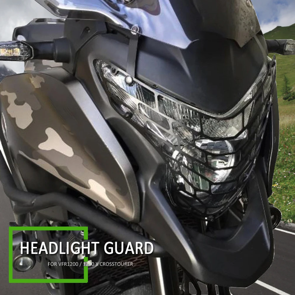 NEW Motorcycle Accessories Headlight Guard Protector Cover For Honda VFR1200X VFR 1200 X Crosstourer Grille Protection VFR1200 X