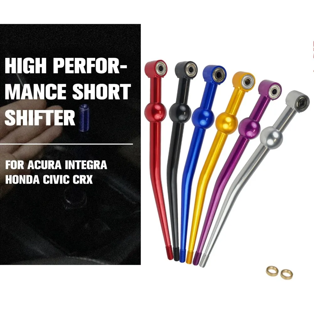 Car Single Bend Short Throw Shifter Quick Shift For Honda Civic Acura Integra 90-00 For Honda Civic EK B16 B18 B20