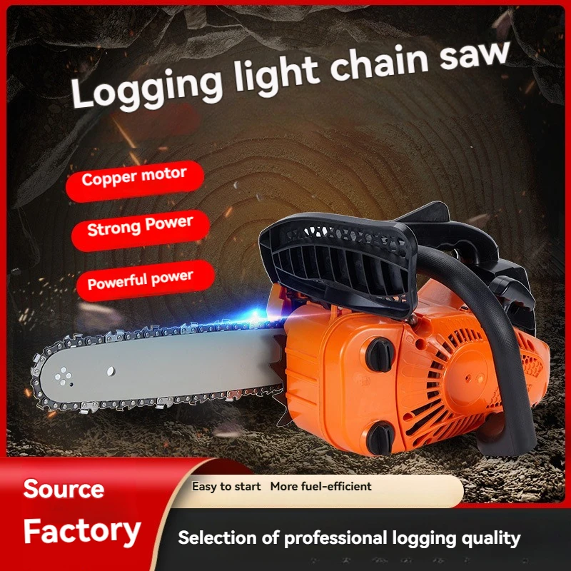 Portable Gas Saw High Power Bamboo Saw Chainsaw Logging Saw Handheld Wood Branch Cutting Tool