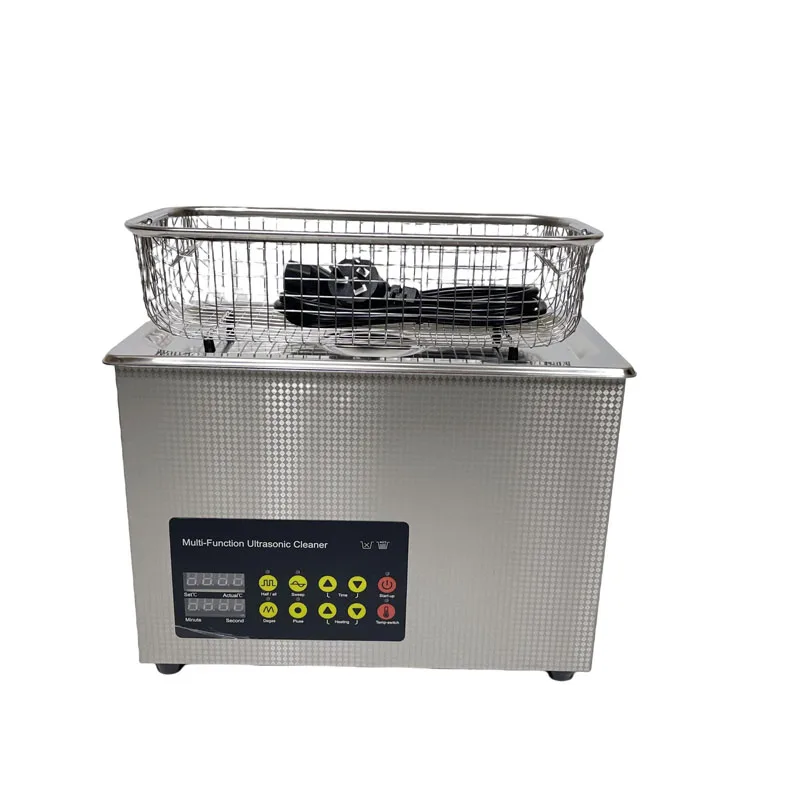 6L Ultrasonic Cleaner Fast Remove Oil And Rust Of Metal Parts