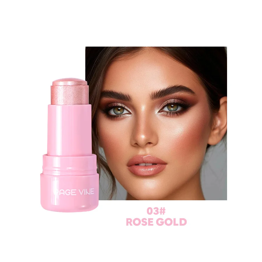 怠惰なゼリーアイシャドウスティック女性マットファイングリッターパールハイライトシャドウ明るくアイシャドウペン新しい初心者