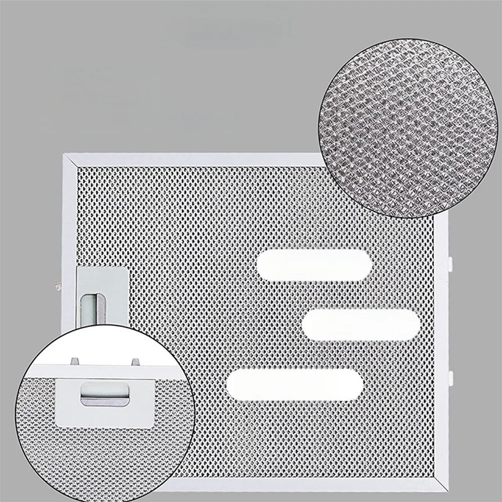 Aluminum Range Hood Filter Designed For FOR Jenn Air W10169961A Supports Kitchen Appliance Ventilation Efficiency