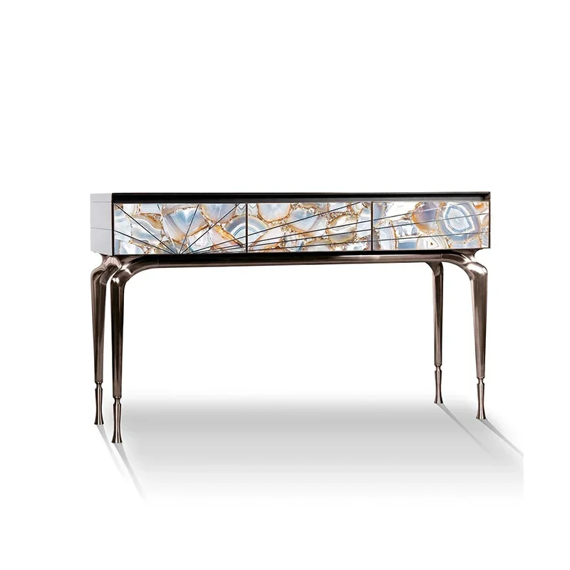 

Luxury Console Tables Living Room Furniture Hallway Marble Console Table