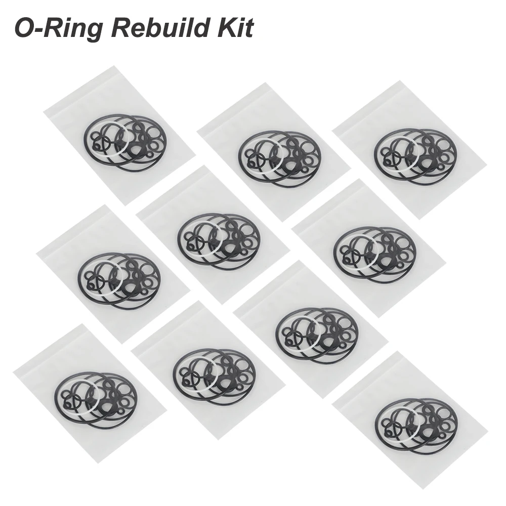 10 Bags Kit For OEM Orings Seal Ring 246355 Aftermarket Viton O-Ring Rebuild Kit