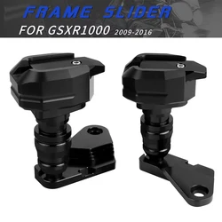 For Suzuki GSXR1000 K9 GSX R 1000 GSX-R 1000 2009-2016 CNC Frame Slider Falling Protection Fairing Guard Crash Pad Protector