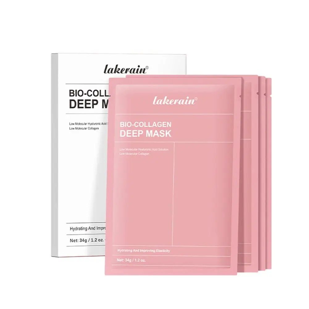 Bio colágeno s hidratação profunda durante a noite nutrir iluminar rosto pele encolher cuidados poros produtos u7e6