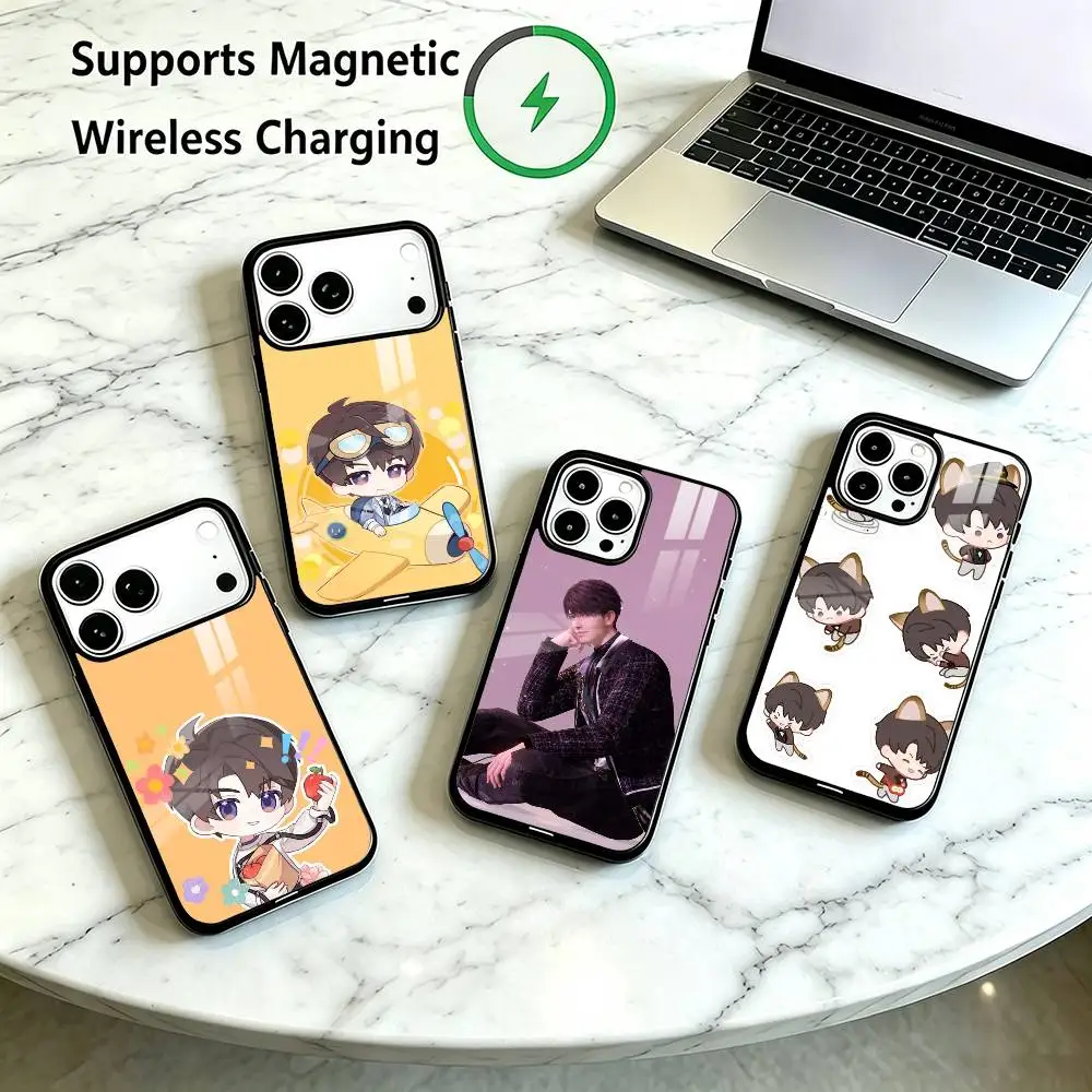 Love-E And Deepspace Caleb  Phone Case For iPhone18 17,16,15,14,13,12,11 Plus,Pro Allows magnetic wireless charging