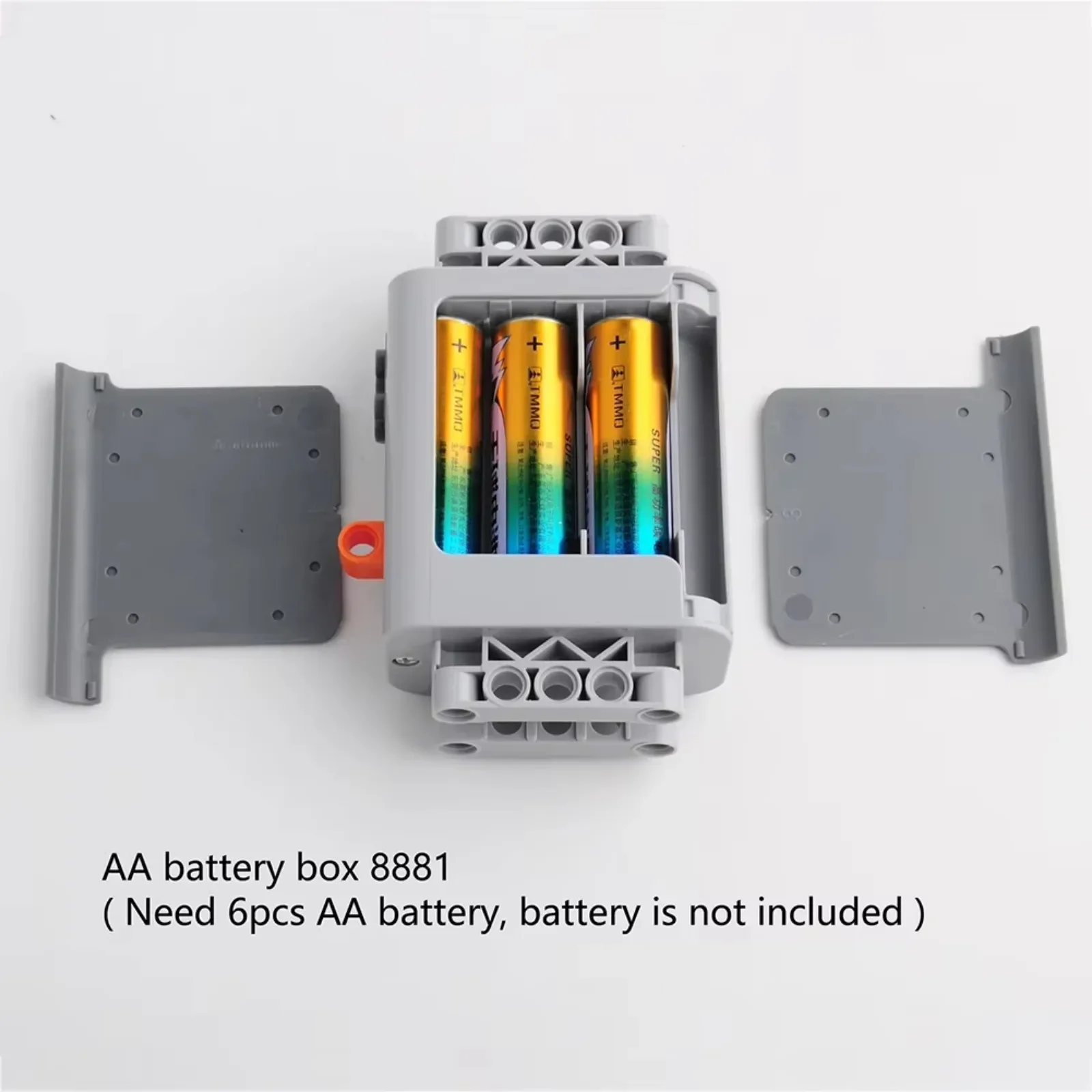 7PCS MOC Technology L M XL Motor Servo Building Blocks Kit with IR Remote Control 8881 AA Battery Box for legoeds PF 8883 88003