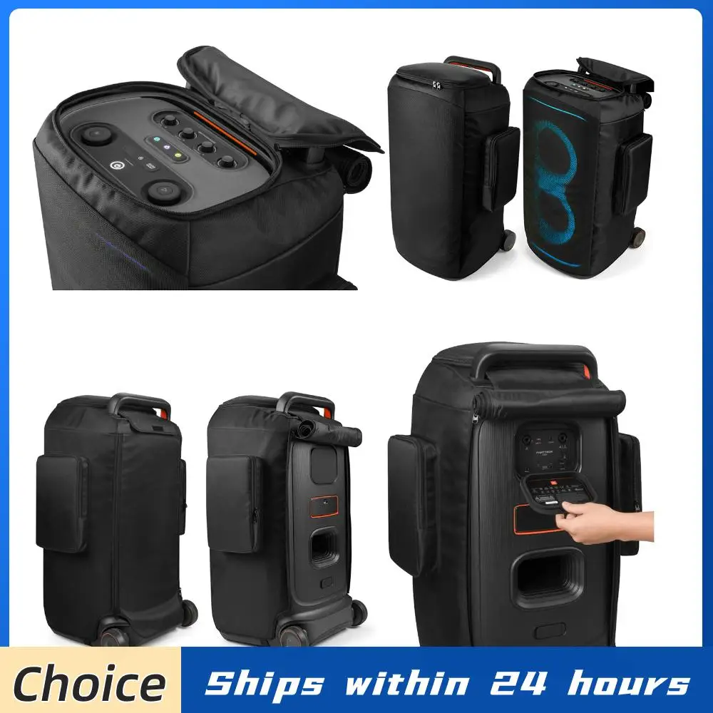 

Защитный чехол для колонки JBL PartyBox 520 с молнией, утолщенный нейлоновый чехол для хранения колонки, аксессуары для колонок с защитой от царапин