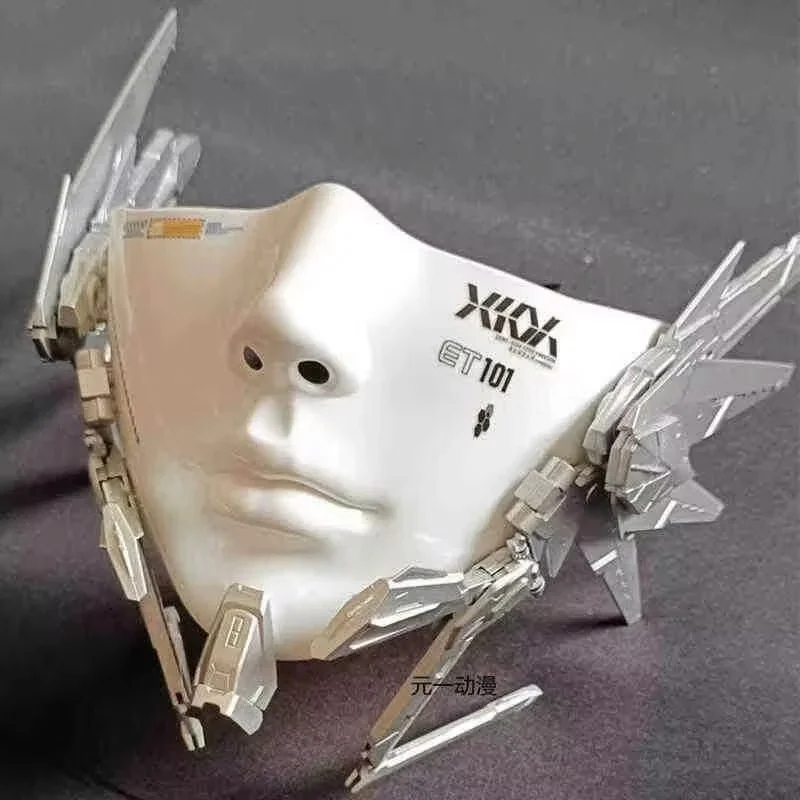 In Stock Mechanical Ji Modified Half Face Fashion Mask Mg Freedom 2.0 Concert Supporting Single Item Model Toys Gifts