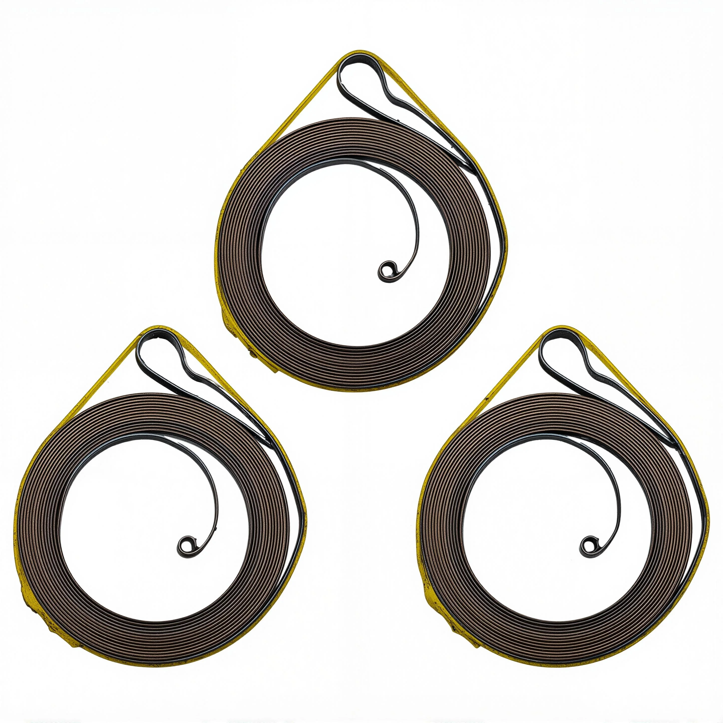 3pcs/lot Recoil Starter Spring For Chinese Komatsu TG2500 2500 25cc Chainsaw Spare Replacement Tool Part