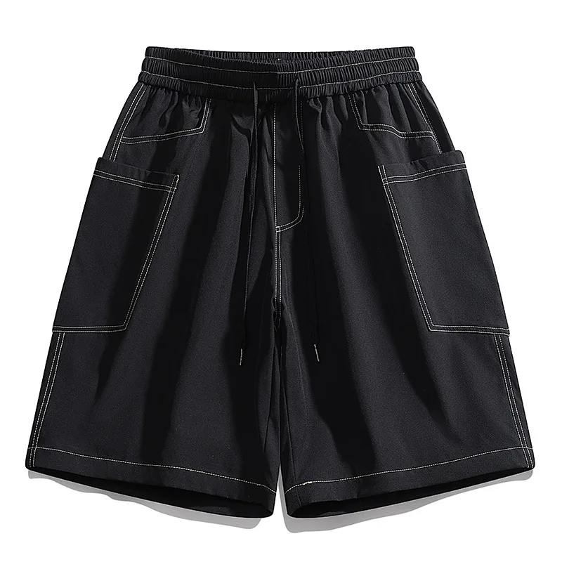 Sports shorts summer loose five-point pants breathable large pants