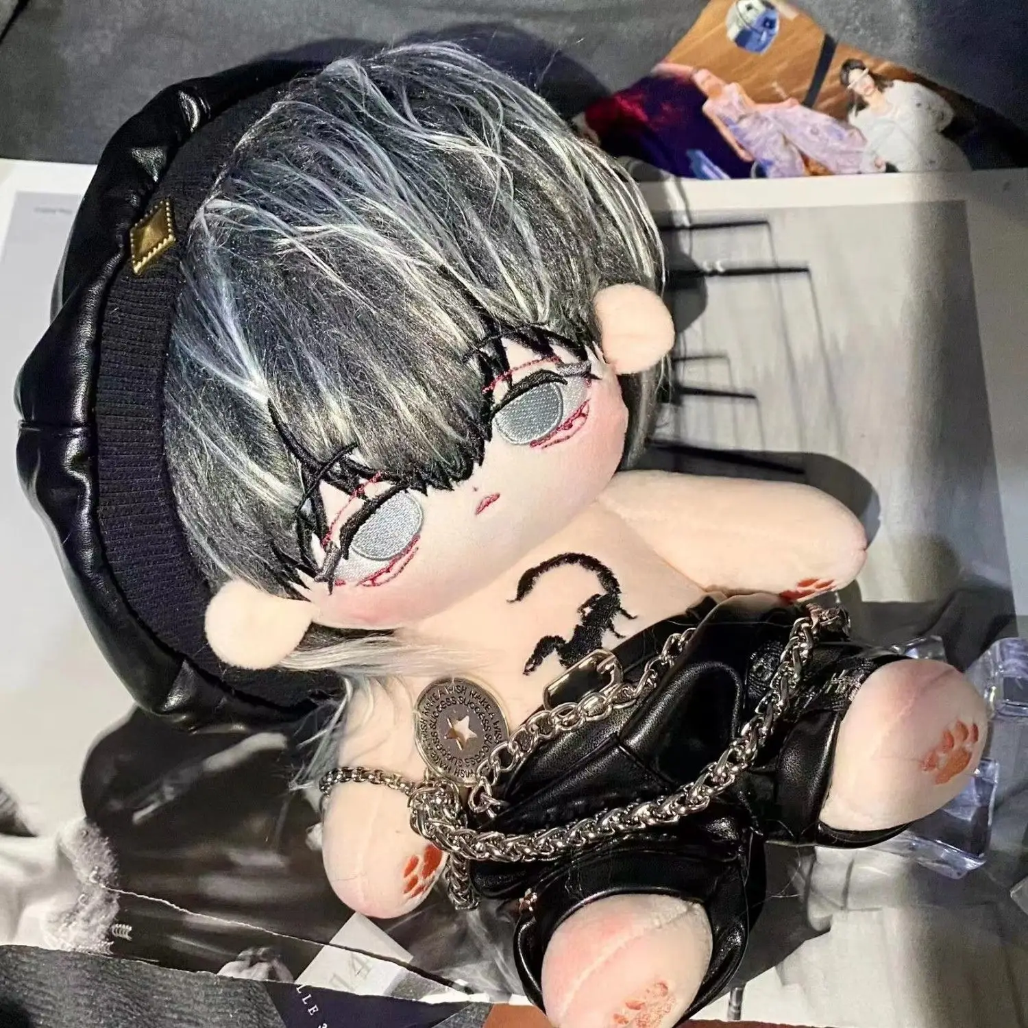 

Оригинальные мягкие плюшевые куклы для косплея без атрибутов, хлопковые мягкие игрушки, куклы 20 см, фигурки талисмана, подарок