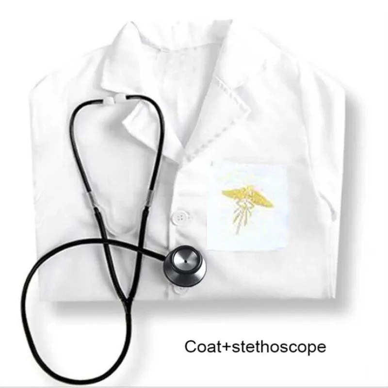 

Новинка 2024, детская униформа хирурга на Хэллоуин, рубашка, брюки, пальто, костюм для мальчиков и девочек, костюмы для косплея, детская вечеринка, ролевые игры ❤ ❤ dd