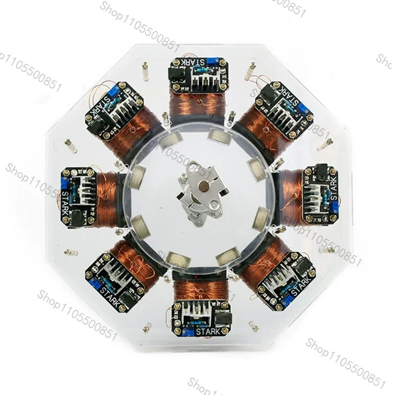 High-power brushless disc motor, also known as a large Bedini or pseudo-perpetual motion motor