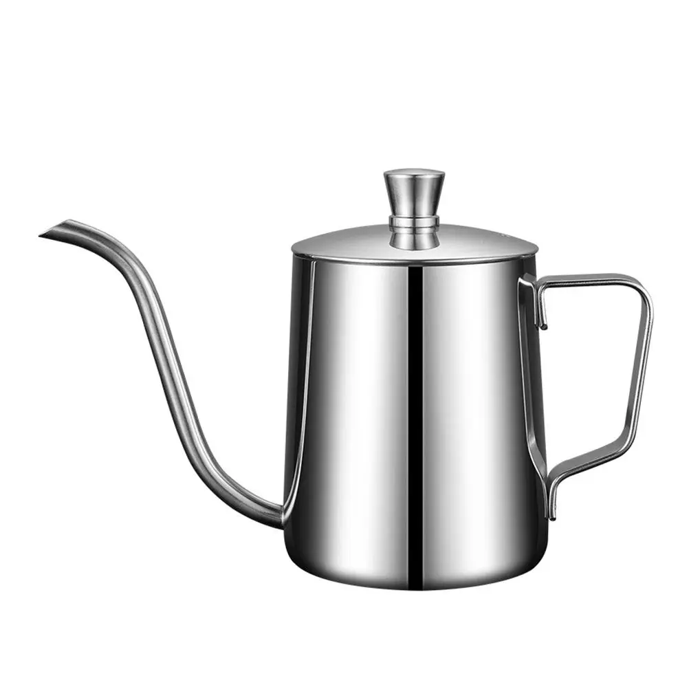 

1Pcs Stainless Steel Coffee Pot High Quality Exquisite Workmanship Simple Useful Design for Coffee Tea Water Kettle Home Gift
